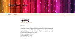 Desktop Screenshot of fashionme.org